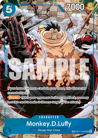 OP11-058 - Monkey.D.Luffy - Treasure Rare