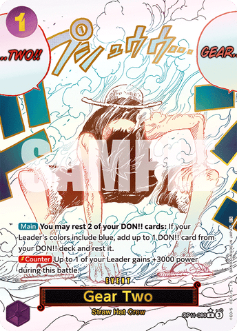 OP11-080 - Gear Two - Rare Alt Art