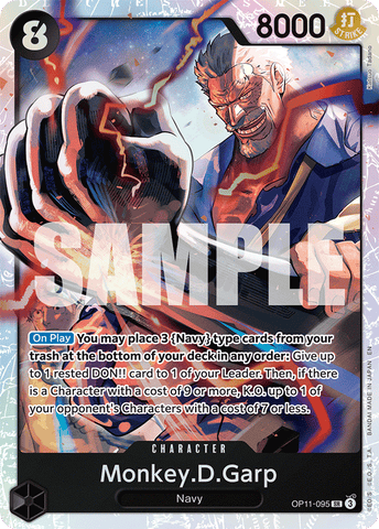 OP11-095 - Monkey.D.Garp - Super Rare
