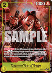 OP11-101 - Capone"Gang"Bege - Super Rare Alt Art