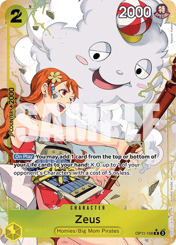 OP11-106 - Zeus - Rare Alt Art