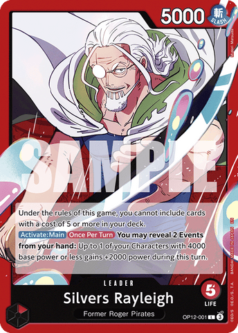 OP12-001 - Silvers Rayleigh - Leader