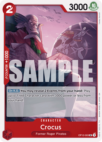 OP12-003 - Crocus - Uncommon