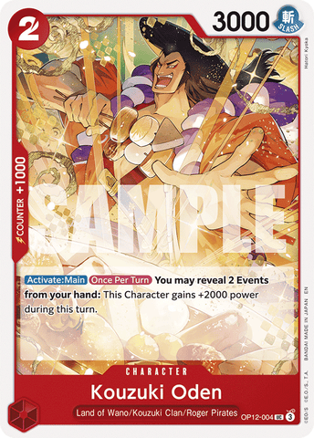 OP12-004 - Kouzuki Oden - Uncommon