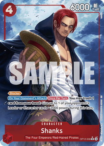 OP12-008 - Shanks - Rare Alt Art