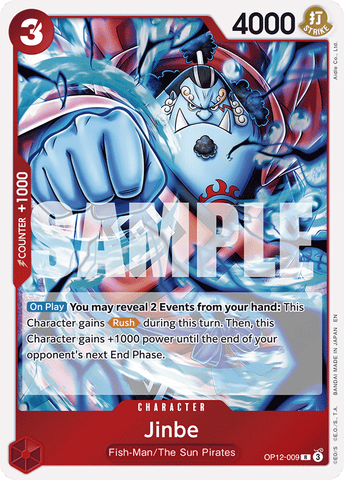 OP12-009 - Jinbe - Rare