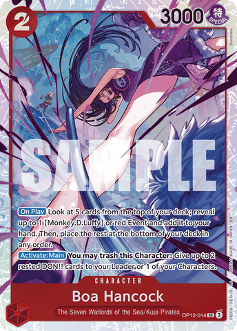 OP12-014 - Boa Hancock - Super Rare