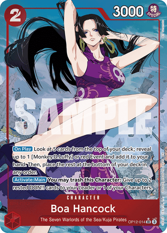 OP12-014 - Boa Hancock - Super Rare Alt Art
