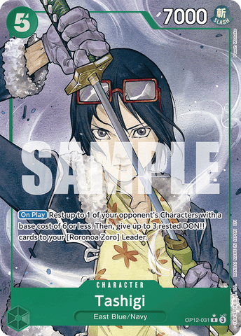 OP12-031 - Tashigi - Rare Alt Art