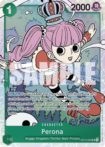 OP12-034 - Perona - Super Rare