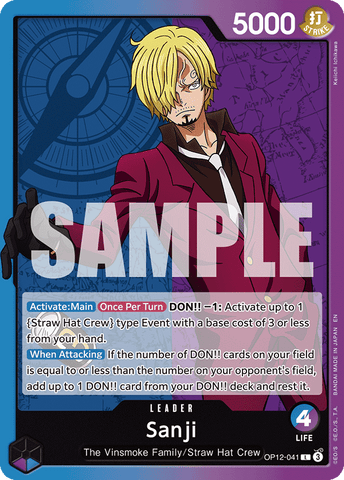 OP12-041 - Sanji - Leader