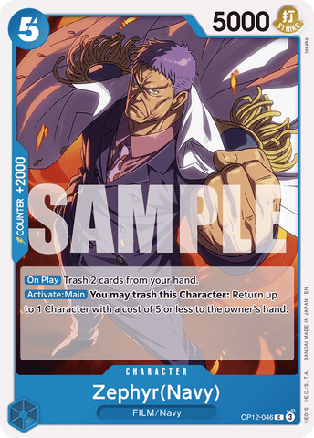 OP12-046 - Zephyr(Navy) - Common