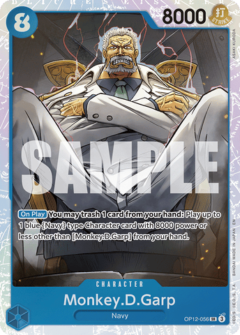 OP12-056 - Monkey.D.Garp - Super Rare