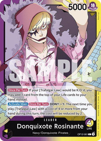 OP12-061 - Donquixote Rosinante - Leader