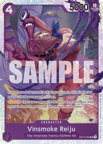 OP12-063 - Vinsmoke Reiju - Super Rare