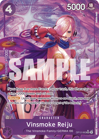 OP12-063 - Vinsmoke Reiju - Super Rare Alt Art