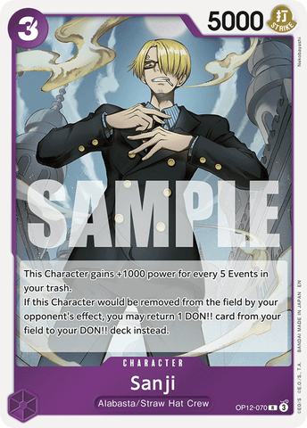 OP12-070 - Sanji - Rare