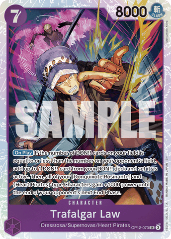 OP12-073 - Trafalgar Law - Super Rare