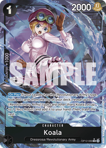 OP12-086 - Koala - Rare Alt Art