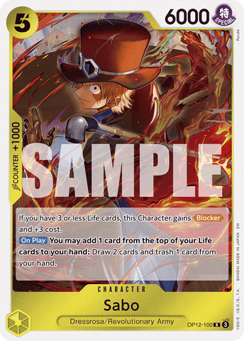 OP12-100 - Sabo - Rare