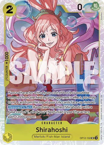 OP12-102 - Shirahoshi - Super Rare