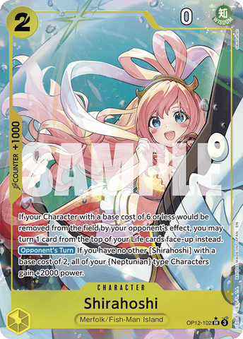 OP12-102 - Shirahoshi - Super Rare Alt Art