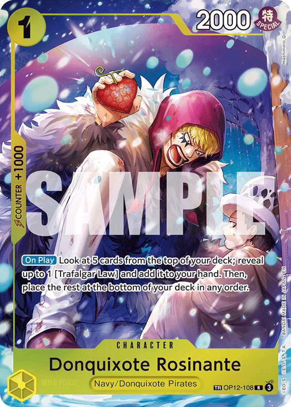 One Piece CG  Tagged "Treasure Rare"  Collectors Company