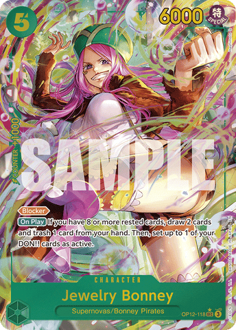OP12-118 - Jewelry Bonney - Secret Rare Alt Art