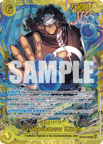 OP12-119 - Bartholomew Kuma - Secret Rare
