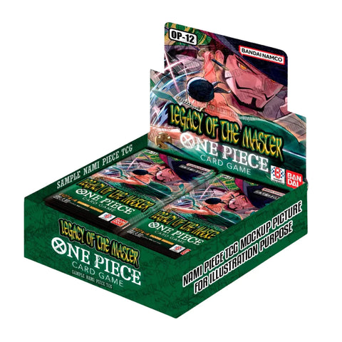 [PRE-ORDER] One Piece CG - OP12 Legacy of the Master Booster Box - Sealed ENGLISH