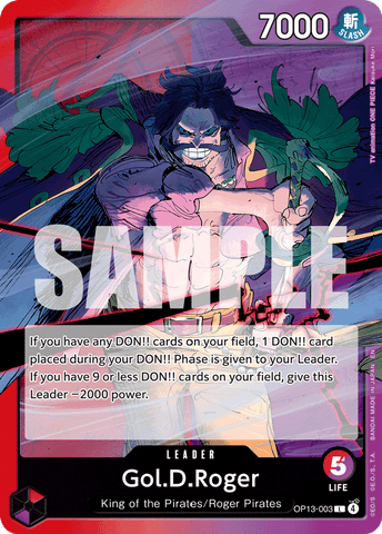 OP13-003 - Gol.D.Roger - Leader