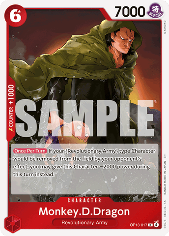 OP13-017 - Monkey.D.Dragon - Rare