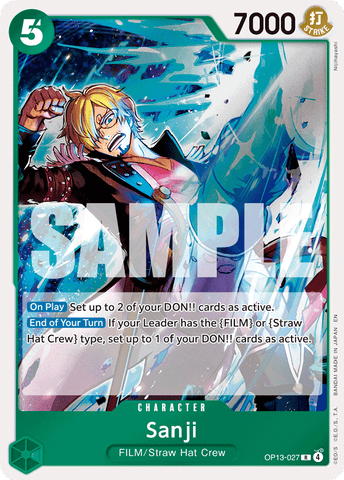 OP13-027 - Sanji - Rare