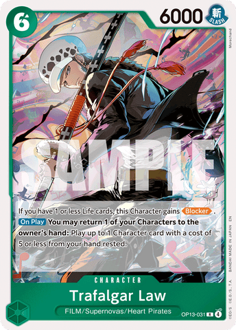 OP13-031 - Trafalgar Law - Rare