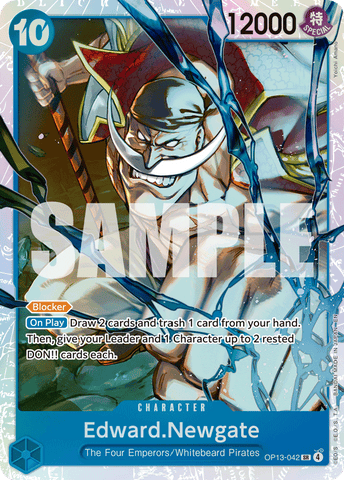 OP13-042 - Edward.Newgate - Super Rare
