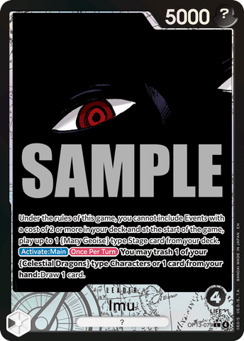 OP13-079 - Imu - Leader Alt Art