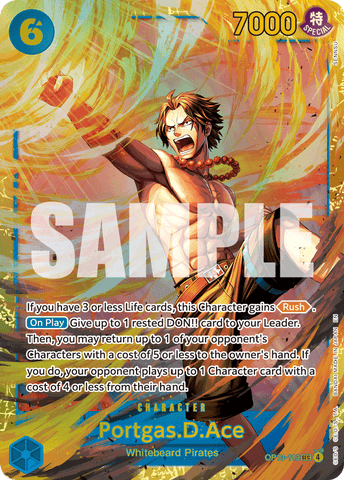 OP13-119 - Portgas.D.Ace - Secret Rare
