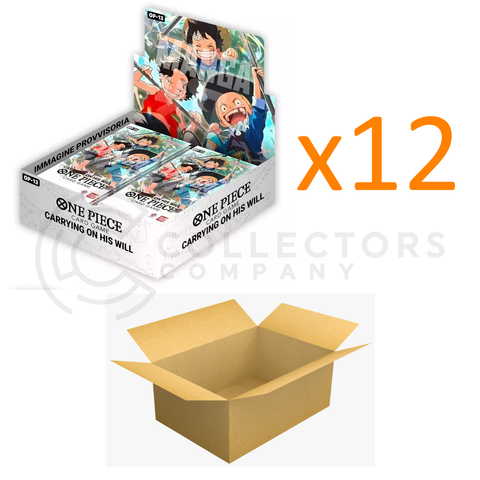 [PRE-ORDER] One Piece CG - OP13 Carrying On His Will Booster Box CASE (x12 Boxes) - Sealed ENGLISH