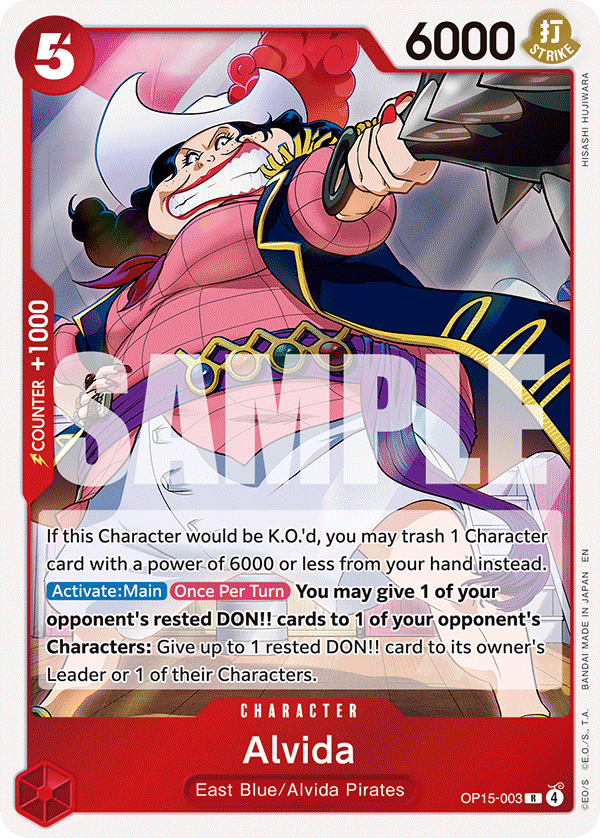 OP15-003 - Alvida - Rare – Collectors Company