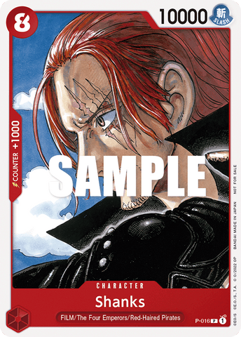 P-016 - Shanks - Promo