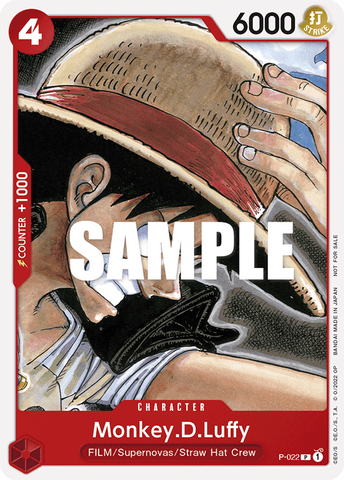 P-022 - Monkey.D.Luffy - Promo