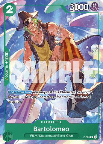 P-029 - Bartolomeo - Promo (Reprint)