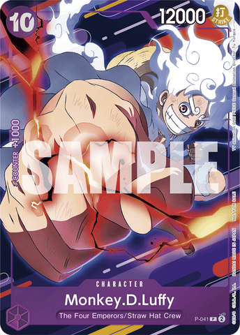 P-041 - Monkey.D.Luffy - Promo ALT ART