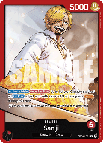 PRB01-001 - Sanji - Leader