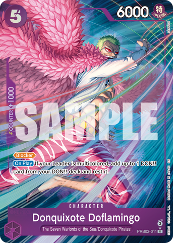 PRB02-011 - Donquixote Doflamingo - Rare Alt Art