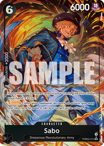 PRB02-014 - Sabo - Super Rare Alt Art