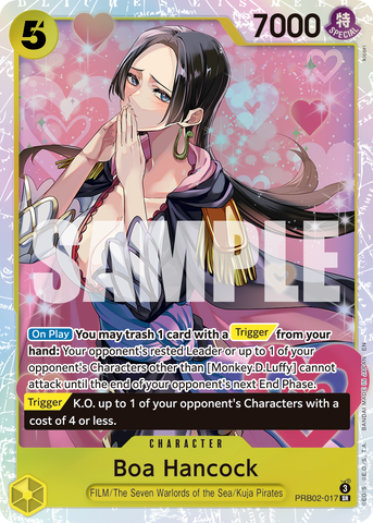 PRB02-017 - Boa Hancock - Super Rare