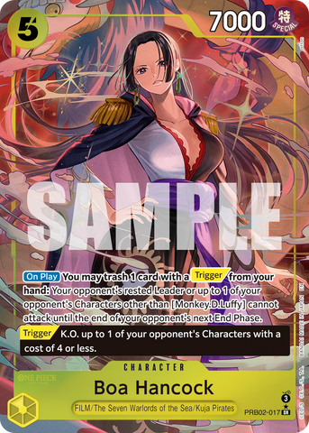 PRB02-017 - Boa Hancock - Super Rare Alt Art