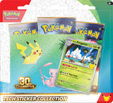 [PRE-ORDER] Pokemon - 30th Celebration Tech Sticker Collection SET (x2) - Sealed