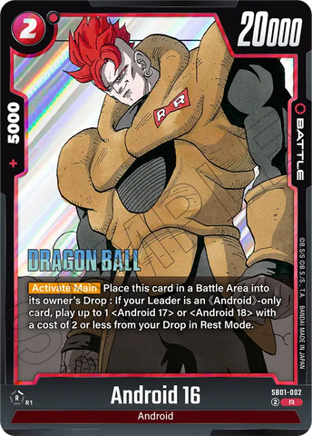 SB01-002 - Android 16 - Rare